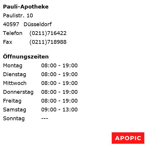 Bild von Pauli-Apotheke in Düsseldorf