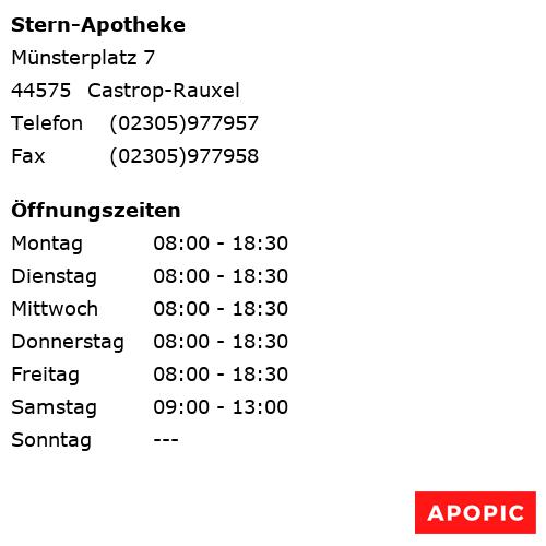 Bild von Stern-Apotheke in Castrop-Rauxel
