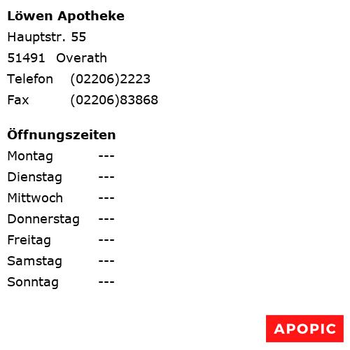 Bild von Löwen Apotheke in Overath