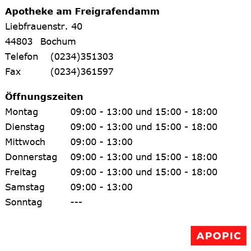 Bild von Apotheke am Freigrafendamm in Bochum