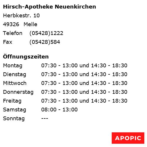 Bild von Hirsch-Apotheke Neuenkirchen in Melle