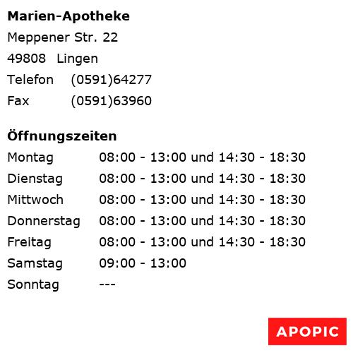 Bild von Marien-Apotheke in Lingen