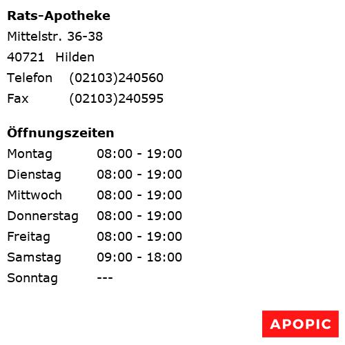 Bild von Rats-Apotheke in Hilden