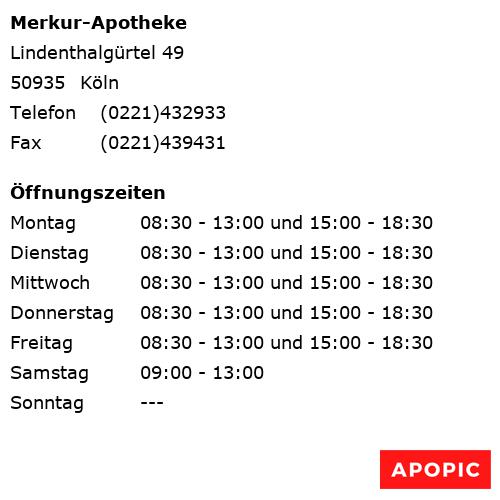 Bild von Merkur-Apotheke in Köln