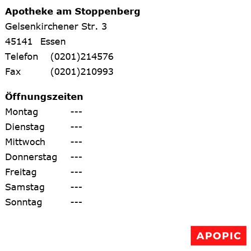 Bild von Apotheke am Stoppenberg in Essen
