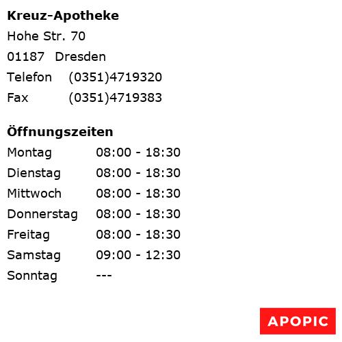 Bild von Kreuz-Apotheke in Dresden