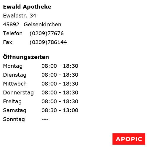 Bild von Ewald Apotheke in Gelsenkirchen