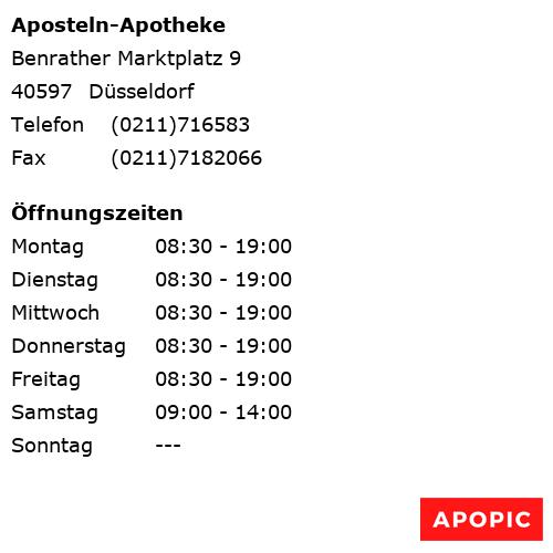 Bild von Aposteln-Apotheke in Düsseldorf