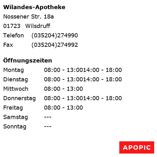 Bild von Wilandes-Apotheke in Wilsdruff