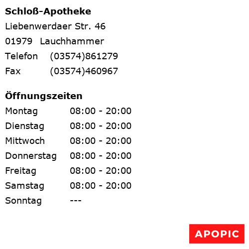 Bild von Schloß-Apotheke in Lauchhammer