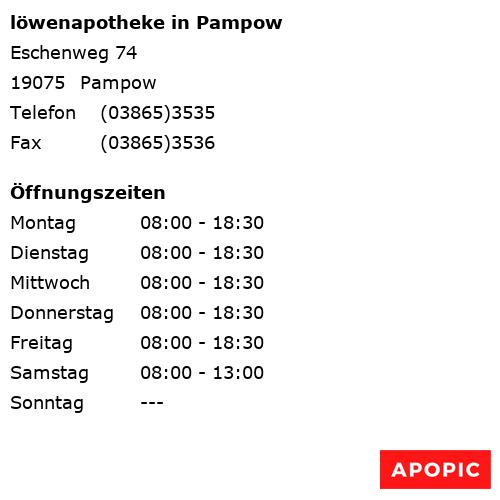 Bild von löwenapotheke in Pampow in Pampow