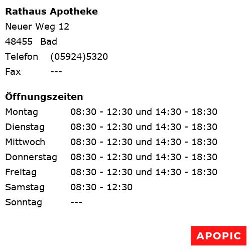 Bild von Rathaus Apotheke in Bad