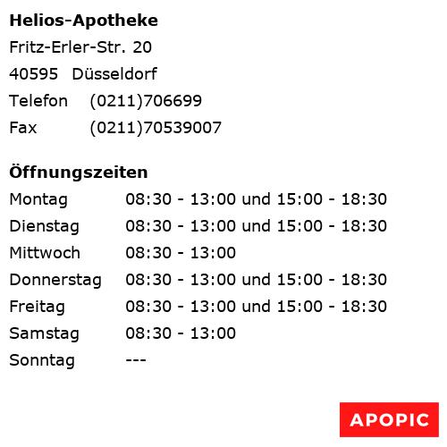 Bild von Helios-Apotheke in Düsseldorf