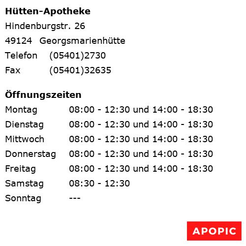 Bild von Hütten-Apotheke in Georgsmarienhütte