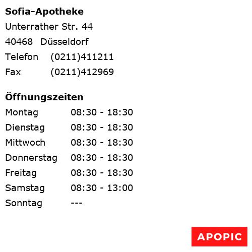 Bild von Sofia-Apotheke in Düsseldorf
