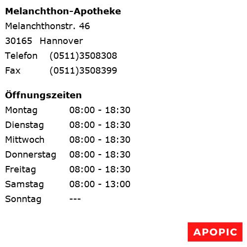 Bild von Melanchthon-Apotheke in Hannover