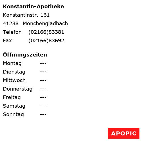 Bild von Konstantin-Apotheke in Mönchengladbach