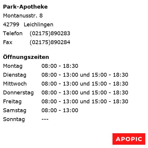 Bild von Park-Apotheke in Leichlingen