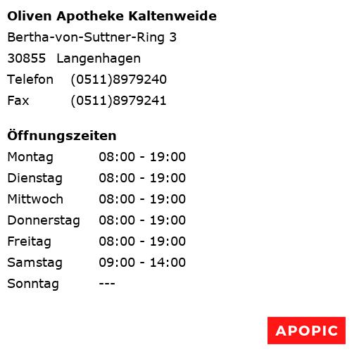 Bild von Oliven Apotheke Kaltenweide in Langenhagen