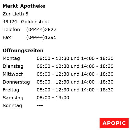 Bild von Markt-Apotheke in Goldenstedt
