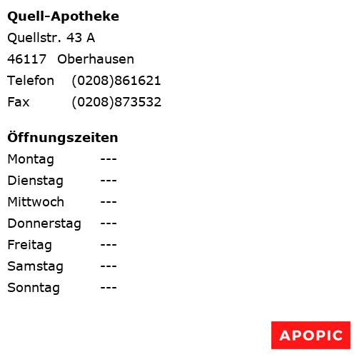 Bild von Quell-Apotheke in Oberhausen