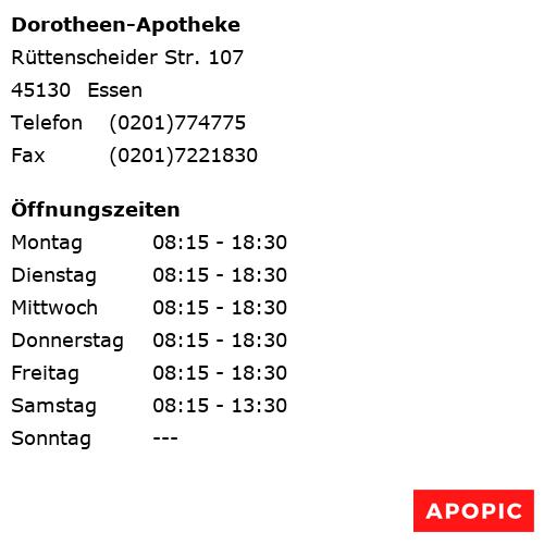 Bild von Dorotheen-Apotheke in Essen