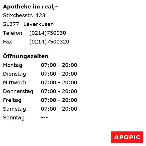 Bild von Apotheke im real,- in Leverkusen