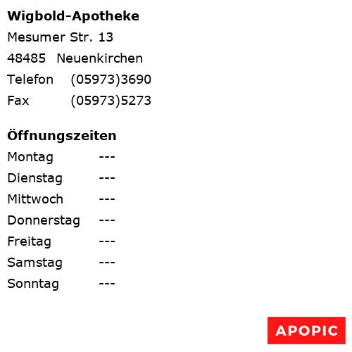 Bild von Wigbold-Apotheke in Neuenkirchen