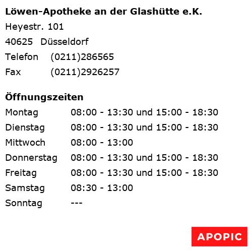 Bild von Löwen-Apotheke an der Glashütte e.K. in Düsseldorf