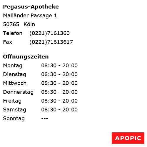 Bild von Pegasus-Apotheke in Köln