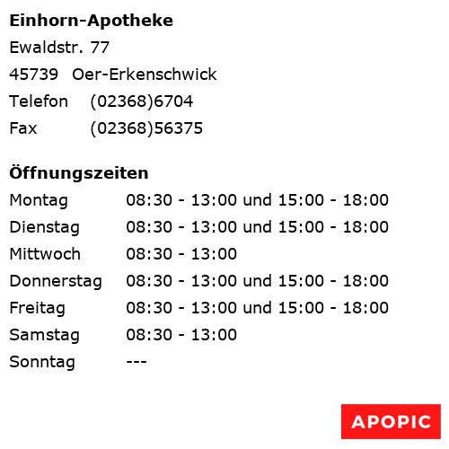 Bild von Einhorn-Apotheke in Oer-Erkenschwick