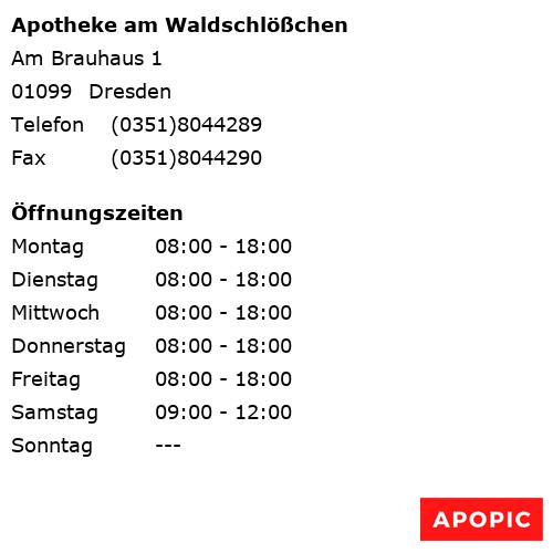 Bild von Apotheke am Waldschlößchen in Dresden