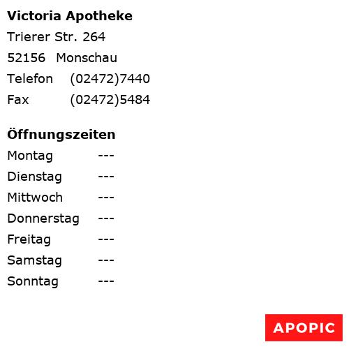 Bild von Victoria Apotheke in Monschau