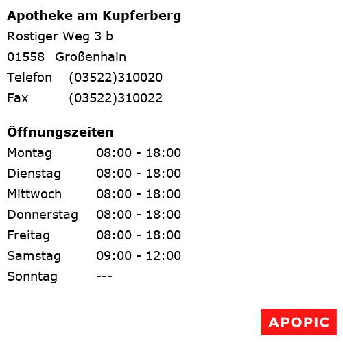 Bild von Apotheke am Kupferberg in Großenhain