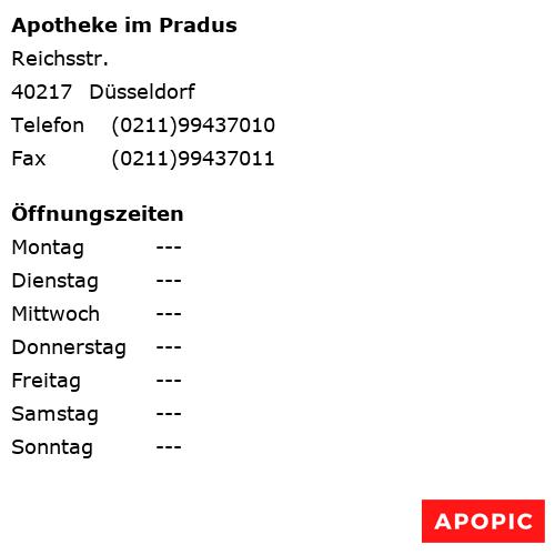 Bild von Apotheke im Pradus in Düsseldorf