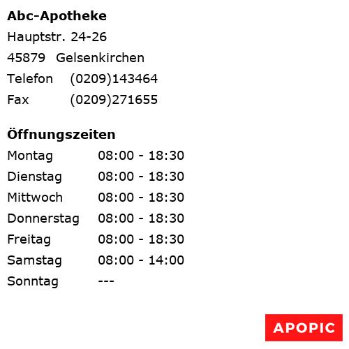 Bild von Abc-Apotheke in Gelsenkirchen