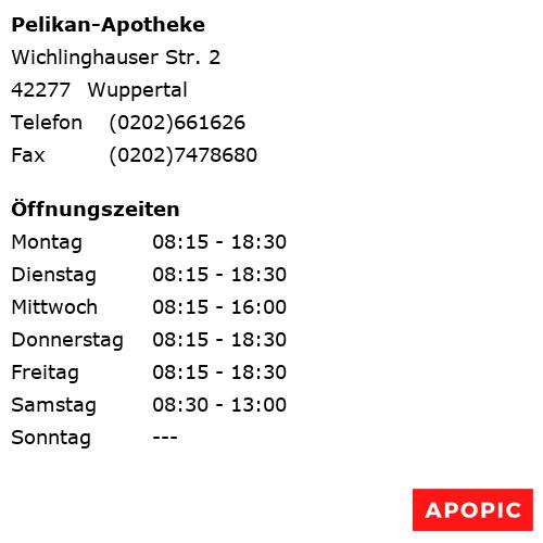 Bild von Pelikan-Apotheke in Wuppertal