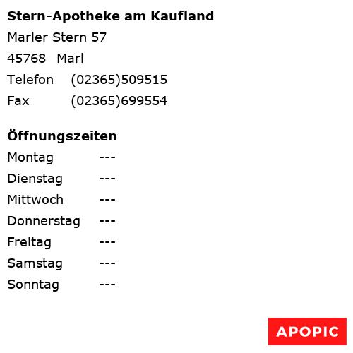 Bild von Stern-Apotheke am Kaufland in Marl