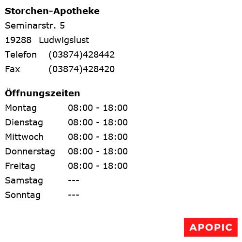 Bild von Storchen-Apotheke in Ludwigslust