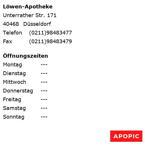 Bild von Löwen-Apotheke in Düsseldorf