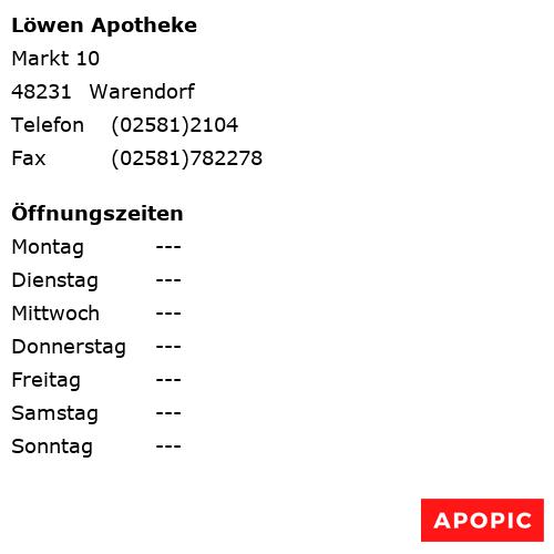 Bild von Löwen Apotheke in Warendorf