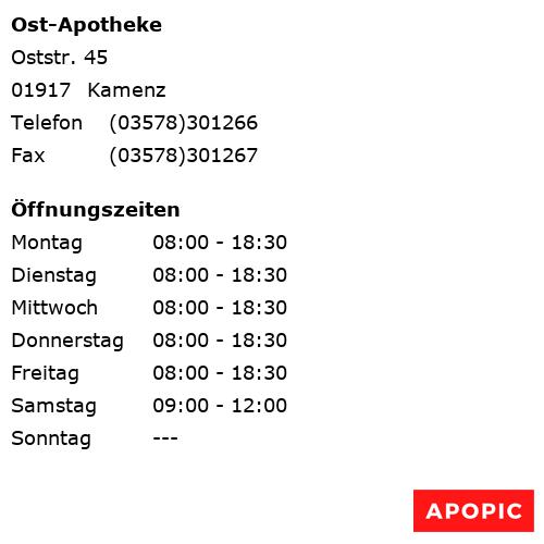 Bild von Ost-Apotheke in Kamenz