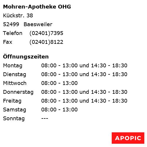 Bild von Mohren-Apotheke OHG in Baesweiler