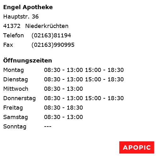 Bild von Engel Apotheke in Niederkrüchten