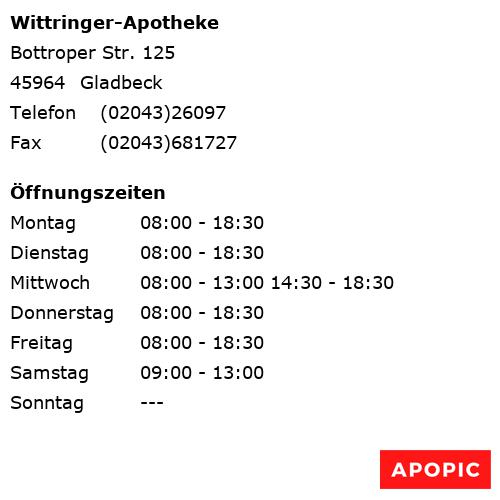 Bild von Wittringer-Apotheke in Gladbeck