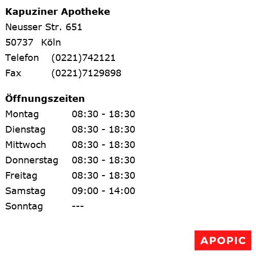 Bild von Kapuziner Apotheke in Köln