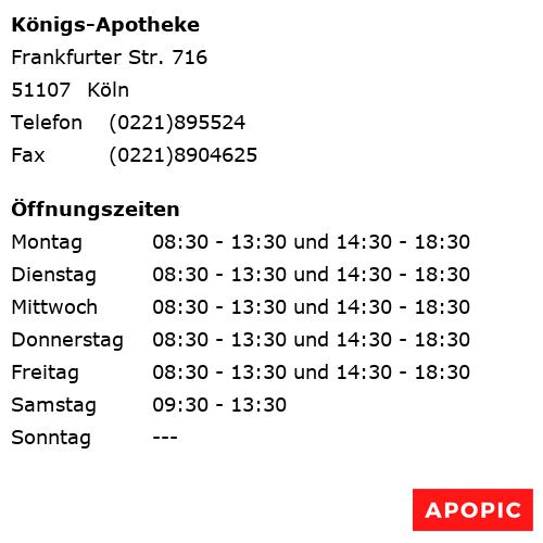 Bild von Königs-Apotheke in Köln