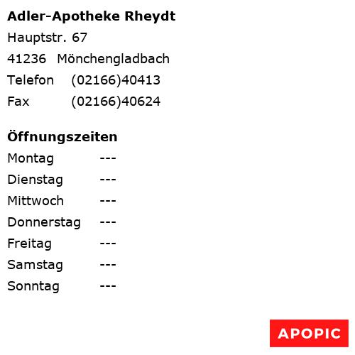 Bild von Adler-Apotheke Rheydt in Mönchengladbach