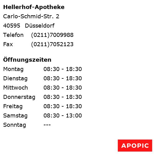 Bild von Hellerhof-Apotheke in Düsseldorf