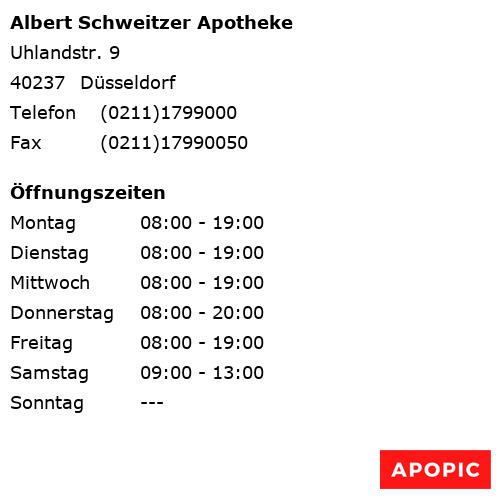 Bild von Albert Schweitzer Apotheke in Düsseldorf